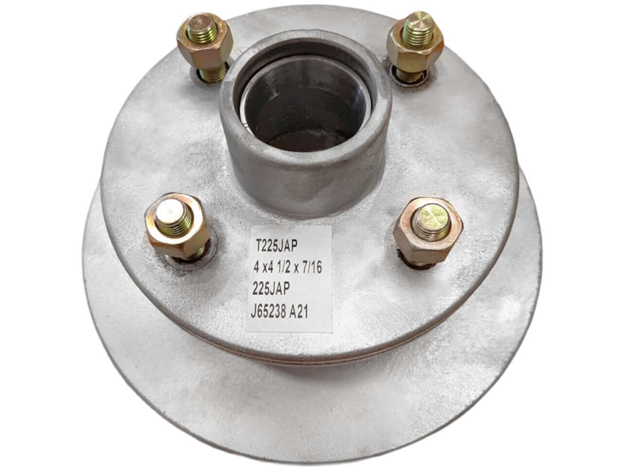 Trojan Trojan Hub kits Disc-Braked Early Model Hub - 225mm 4x4-1/2x7/16"
