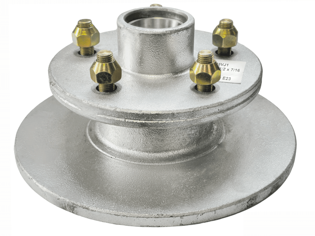 Trojan Trojan Hub kits Disc-Braked Early Model Hub - 225mm 5x4-1/2x7/16"