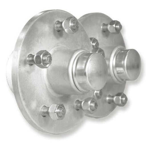 Hub Kit Non-Braked 5x4 1/4x7/16 160HUB showing durable aluminum design with bolts.
