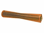 Stoltz High-strength polyurethane keel roller for trailers, 450mm long, self-lubricating, fits 18-inch wide brackets.
