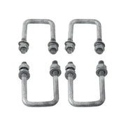 Trojan Multi-leaf Spring Kits 1500kg U-bolts and hardware set for secure spring installation.