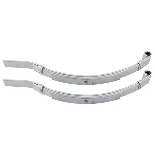 Trojan Multi-leaf Spring Kits 1500kg pair of springs with Dacromet coating and installation hardware.