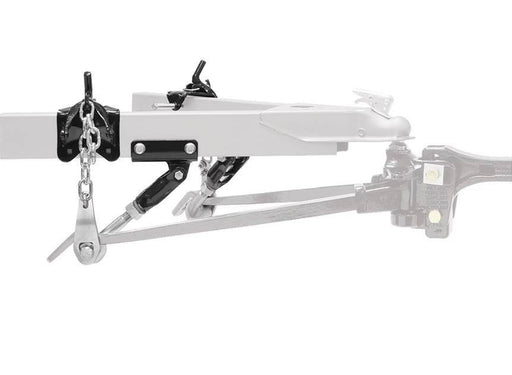 Dual Cam Hp Sway Controller with spring bars for high-performance sway control while towing.