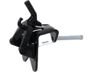 Wdh 600Lb 30" Round S/Bar W/Cam coupling hook with detailed measurement of 70mm for precise fitting.