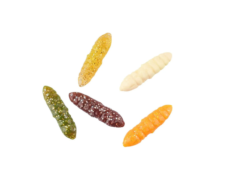 Balzer Fishing Lures Trout Collector Larva Bee Maggot Assortments - Scented Trout Collector Larva Bee Maggot Assortments - Scented