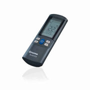 Truma Aventa Comfort 240V Roof Top Aircon - Silver/White remote control displaying temperature settings.