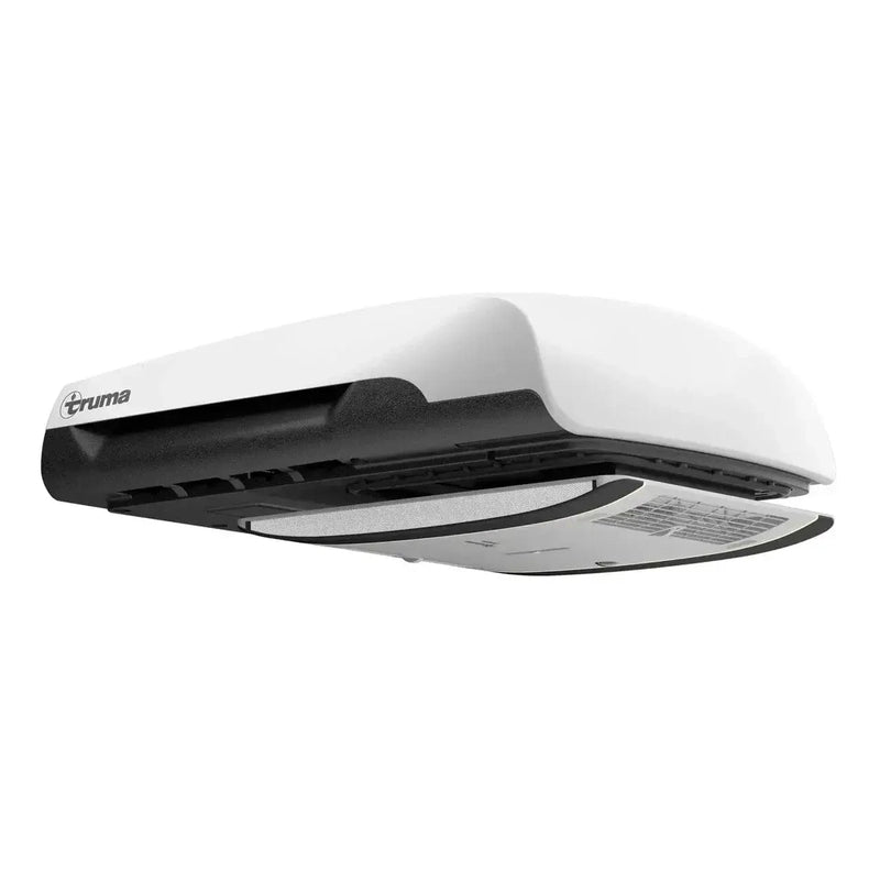 Truma Aventa Comfort 240V Roof Top Aircon - Silver/White top view showcasing sleek design and features.