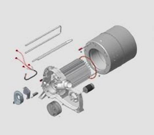 Truma Combi Heat Exchanger Kit 4E & 6E (not AU) components and assembly parts for Truma heaters.