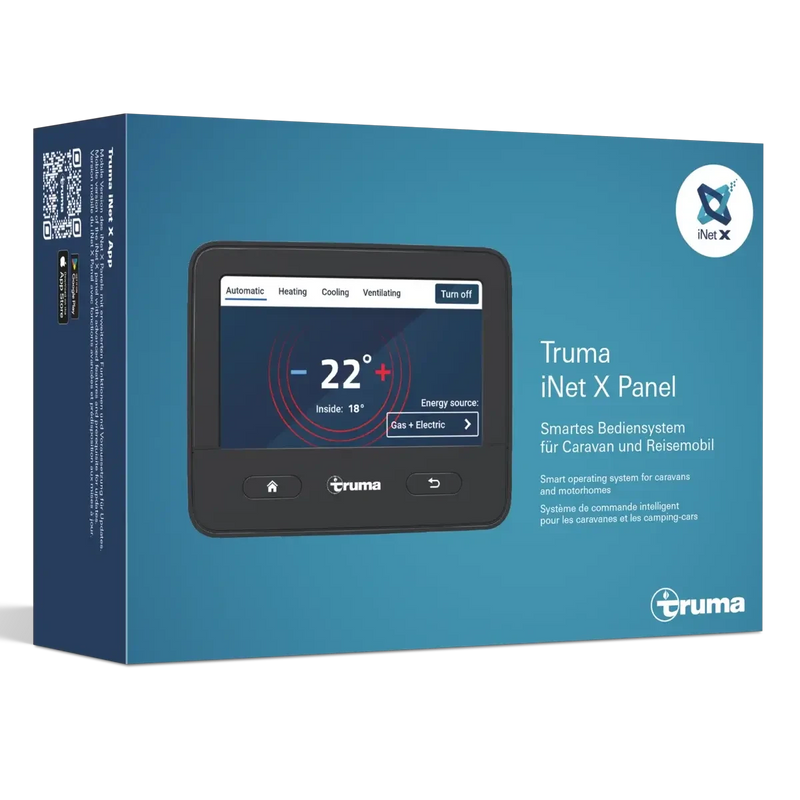 Truma Combi 6E AU Plus Water Air Heater iNet panel for caravan and motorhome control
