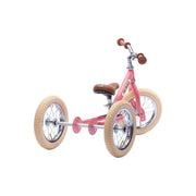Pink Vintage Balance Bike & Trike – Trybike Steel | Balance Bike NZ by Curious Moonbeam