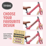 Pink Vintage Balance Bike & Trike – Trybike Steel | Balance Bike NZ by Curious Moonbeam