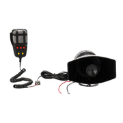 12V 110dB Air Horn Siren Car Emergency Siren + MIC Speaker by salelink.co.nz