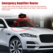 12V 110dB Air Horn Siren Car Emergency Siren + MIC Speaker by salelink.co.nz