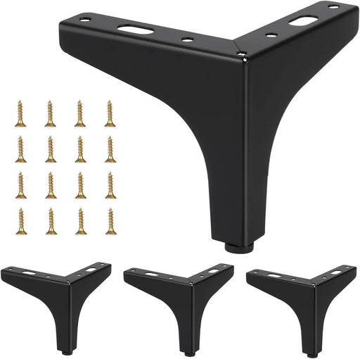 4Pcs Metal Furniture Legs 13cm by salelink.co.nz