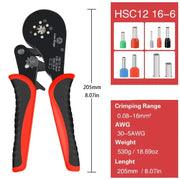 Tubular Terminal Crimping Pliers by Habicare