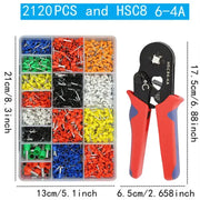 Tubular Terminal Crimping Pliers Set (different sets available) by Habicare