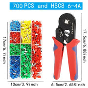 Tubular Terminal Crimping Pliers Set (different sets available) by Habicare