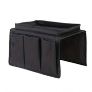 TV Remote Control Holder Sofa Armrest Organizer with Storage Pockets by Habicare