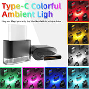 Type-C LED Car Interior Ambient Light (7 colours available) by Habicare