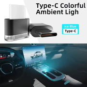 Type-C LED Car Interior Ambient Light (7 colours available) by Habicare