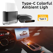 Type-C LED Car Interior Ambient Light (7 colours available) by Habicare