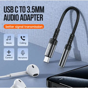 techplus Type C to 3.5mm Audio Adapter NZ L12-C Type C to 3.5mm Audio Adapter NZ L12C for USB C Devices