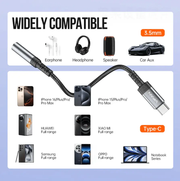 Type C to 3.5mm Audio Adapter NZ L12-C by techplus