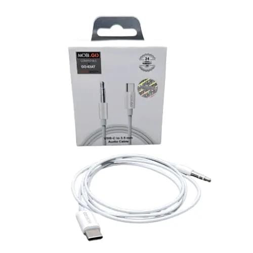 9eight5 Electronics Accessories Type-C To 3.5mm Aux Audio Adapter Cable (GO63AT) Type-C To 3.5mm Aux Audio Adapter Cable (GO63AT)