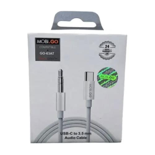 9eight5 Electronics Accessories Type-C To 3.5mm Aux Audio Adapter Cable (GO63AT) Type-C To 3.5mm Aux Audio Adapter Cable (GO63AT)