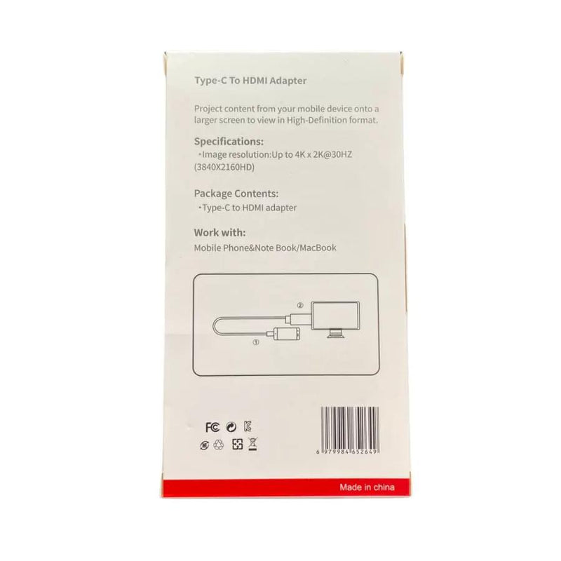 Type C to HDTV Cable by 9eight5