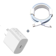 Type-C to lightning cable (1m) & Wall Plug (NZ / AUS) by 9eight5