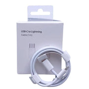 Type-C to lightning cable (1m) & Wall Plug (NZ / AUS) by 9eight5