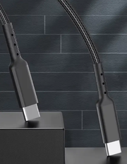 Durable Type-C to Type-C Cable – Fast Charging & Data Sync USB-C Cable by techplus