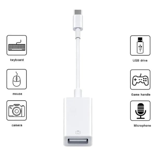 9eight5 Electronics Accessories Type-C to USB Adapter (JH-0515) Type-C to USB Adapter (JH-0515)