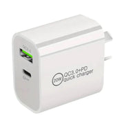 Type C & USB Power Adapter Wall Plug (NZ / AUS) by 9eight5