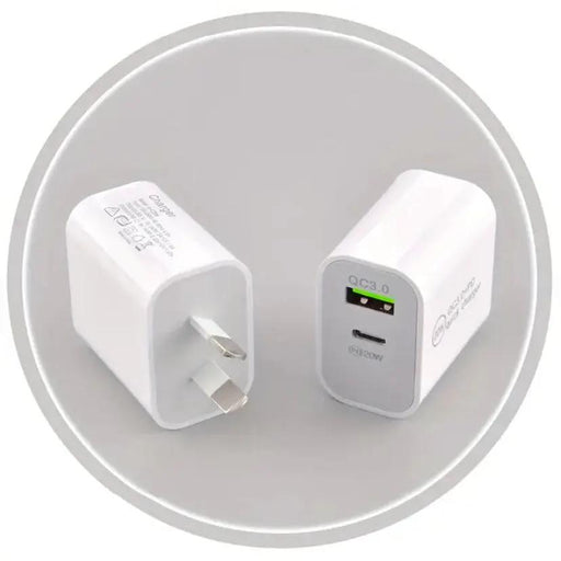 Type C & USB Power Adapter Wall Plug (NZ / AUS) by 9eight5