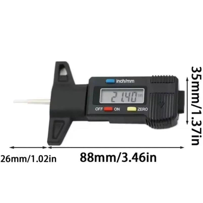 9eight5 Tools & Kits (multipurpose) Tyre Tread Gauge Tyre Tread Gauge