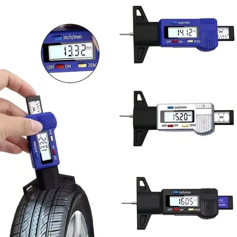 9eight5 Tools & Kits (multipurpose) Tyre Tread Gauge Tyre Tread Gauge