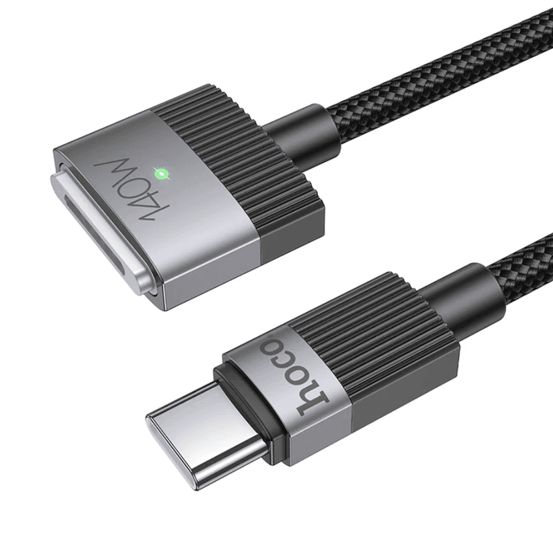techplus 140W USB-C to MagSafe 3 Magnetic Charging Cable | 1.8m Braided Cord (U141) 140W USB-C to MagSafe 3 Magnetic Charging Cable | 1.8m Braided Cord (U141)