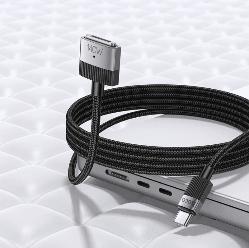 techplus 140W USB-C to MagSafe 3 Magnetic Charging Cable | 1.8m Braided Cord (U141) 140W USB-C to MagSafe 3 Magnetic Charging Cable | 1.8m Braided Cord (U141)