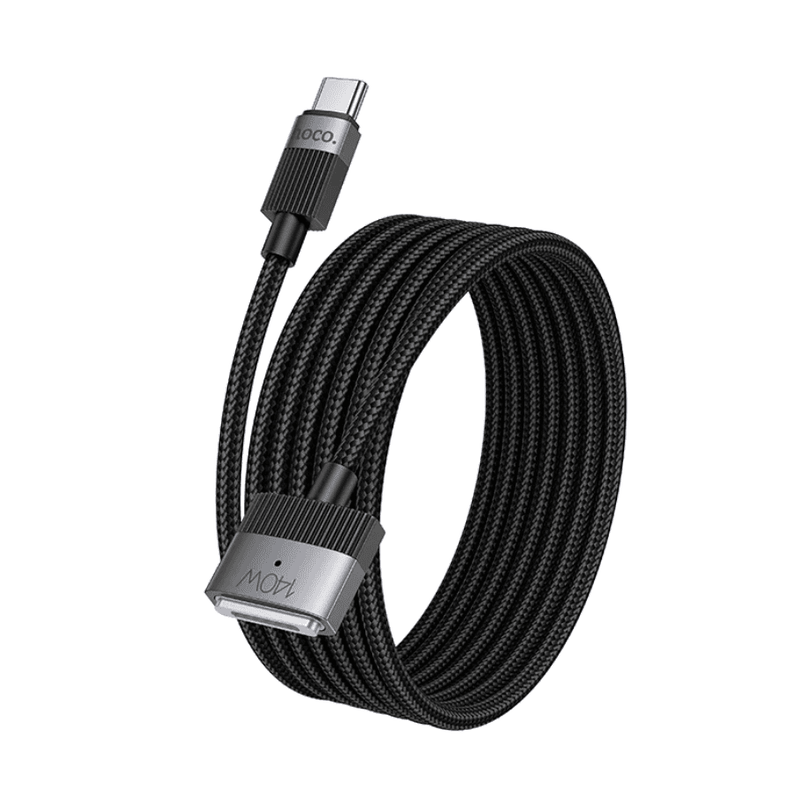 techplus 140W USB-C to MagSafe 3 Magnetic Charging Cable | 1.8m Braided Cord (U141) 140W USB-C to MagSafe 3 Magnetic Charging Cable | 1.8m Braided Cord (U141)