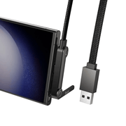 techplus TechPlus USB A To USB C 36W Fast Charging Cable With Kickstand 1.2m TechPlus USB A To USB C 36W Cable With Kickstand