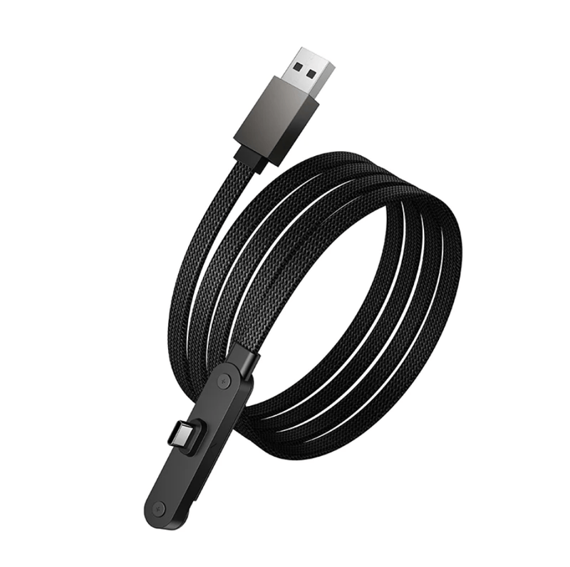 techplus TechPlus USB A To USB C 36W Fast Charging Cable With Kickstand 1.2m TechPlus USB A To USB C 36W Cable With Kickstand