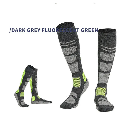 Over The Knee Wool Hiking Socks for New Adventures - Brushed High Tube Trail Socks by Mead's Supply & Equipment Outfitters limited