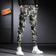 Men's Oversized Camouflage Cargo Pants - Multi-Pocket Outdoor Trousers by Mead's Supply & Equipment Outfitters limited