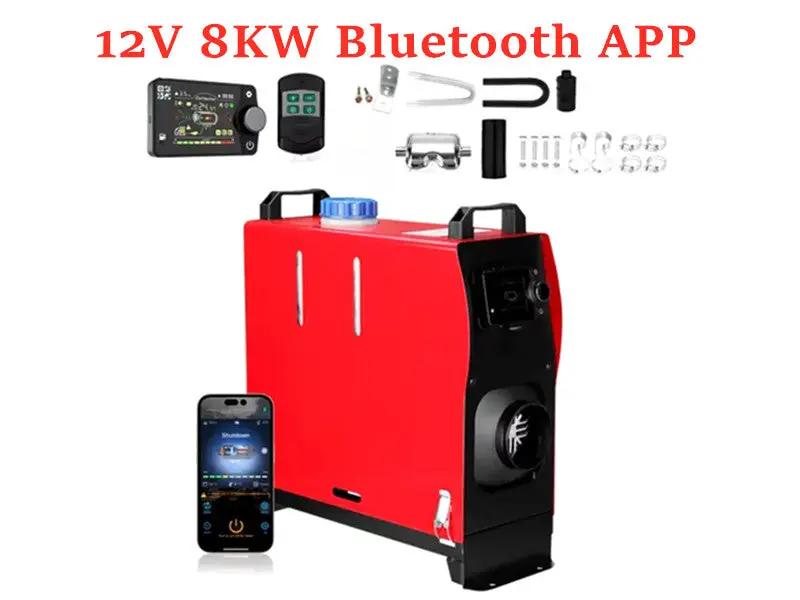 Diesel Air Heater 12V 8KW Bluetooth App by salelink.co.nz