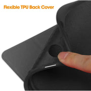 techplus Ultra-Thin PU Leather Magnetic Case with Pencil Holder for Samsung Galaxy Tab A9+ – Full Body Protective Folio Cover Ultra Thin PU Leather Magnetic Case For Galaxy Tab A9
