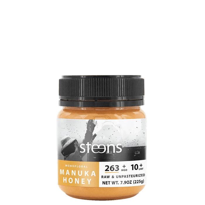 Steens Mānuka Honey UMF 10+ (MGO 263) Raw Mānuka Honey 7.9 oz (225g)
