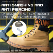 Men's Waterproof Steel-Toe Winter Plush Safety Boots by Mead's Supply & Equipment Outfitters limited