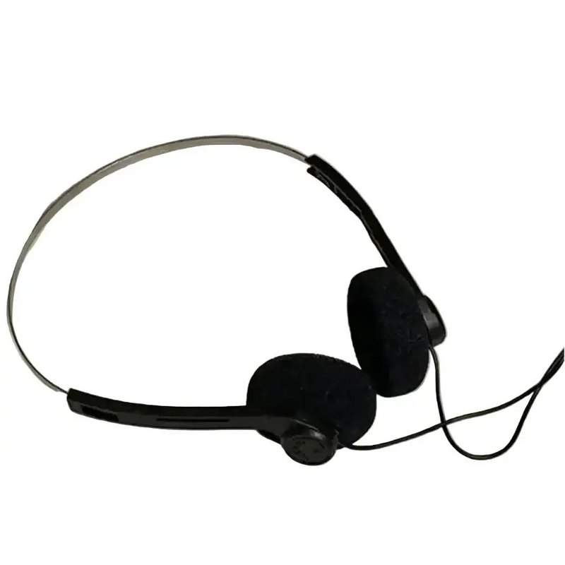 Habicare Retro Wired Walkman-Style Headphones with 3.5mm Jack Retro Wired Walkman-Style Headphones with 3.5mm Jack